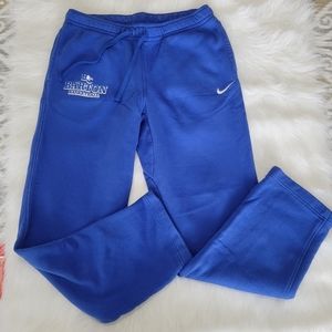 Nike Barton College Basketball Sweatpants   L Royal Blue Like New Condition